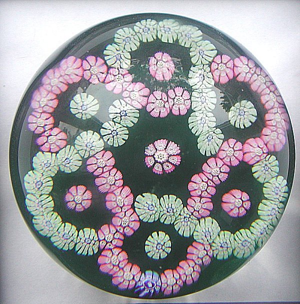 Whitefriars millefiore garland paperweight