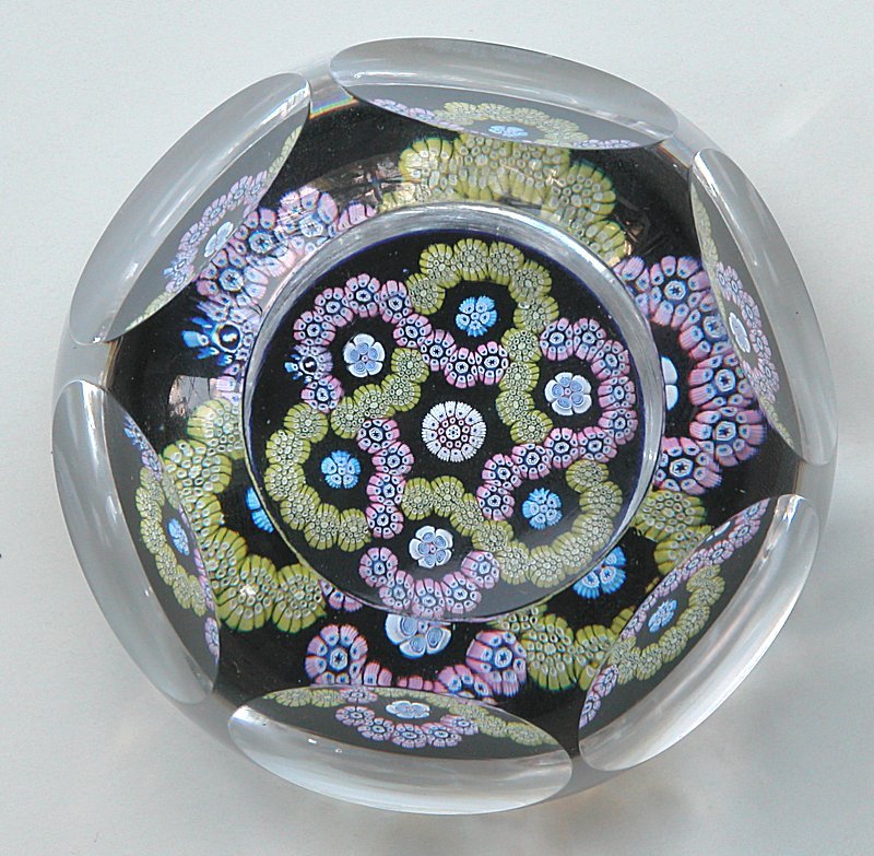 Whitefriars millefiore garland paperweight