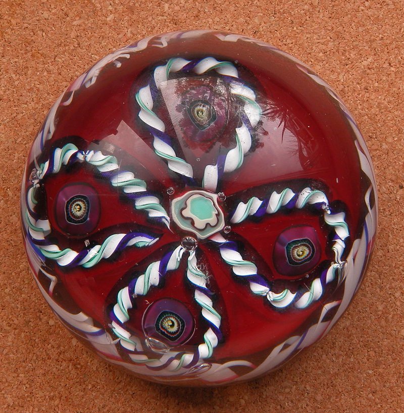 Val St Lambert paperweight