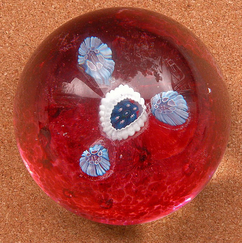 Val St Lambert paperweight