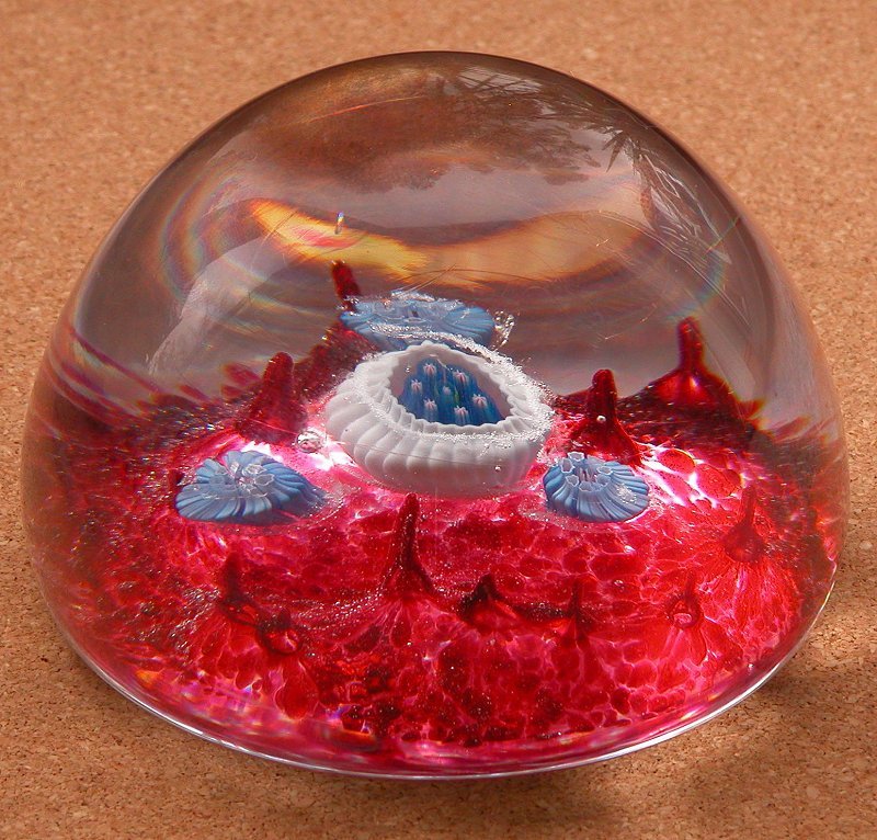 Val St Lambert paperweight