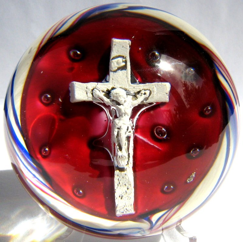 Val St Lambert paperweight