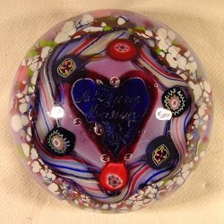 Val St Lambert paperweight