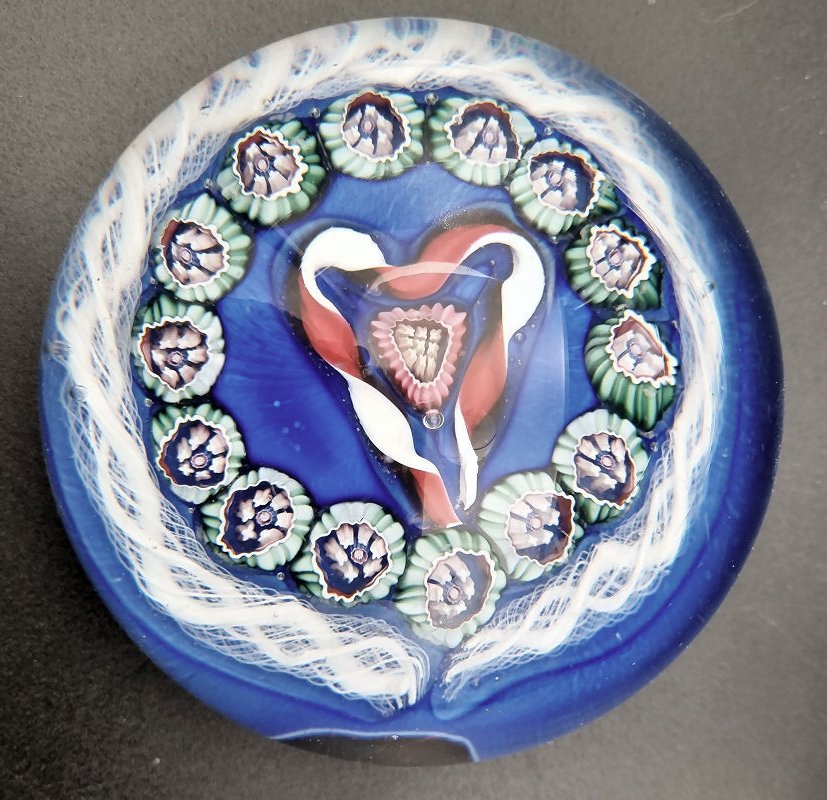 Val St Lambert paperweight