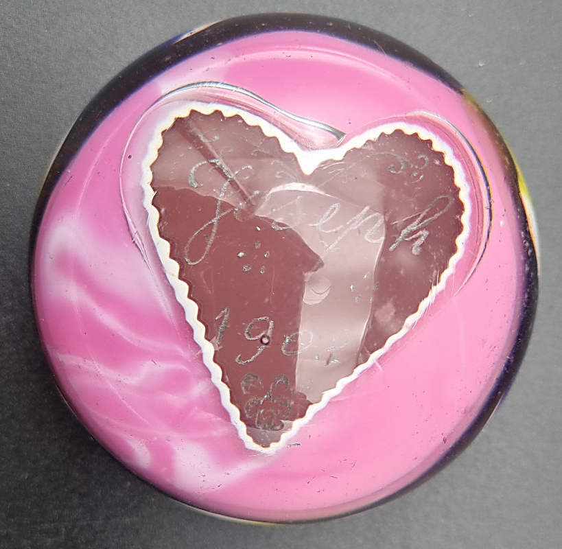 Val St Lambert paperweight